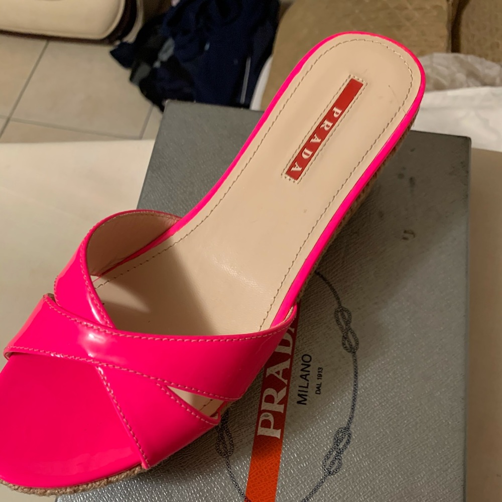 Prada slides new in box